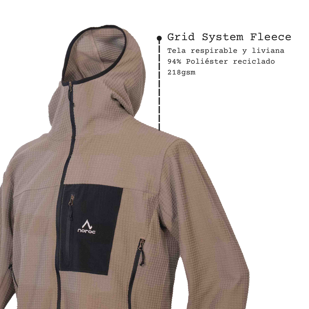 OUTPUT GRID FLEECE